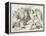 The Mouse Holds Court-John Tenniel-Framed Premier Image Canvas