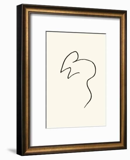 The Mouse-Pablo Picasso-Framed Serigraph