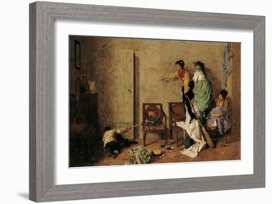 The Mouse-Giacomo Favretto-Framed Giclee Print