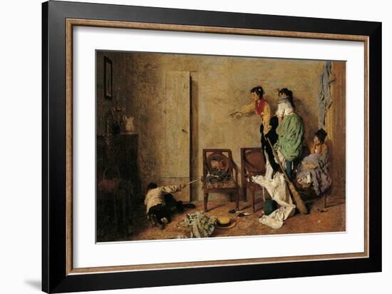 The Mouse-Giacomo Favretto-Framed Giclee Print