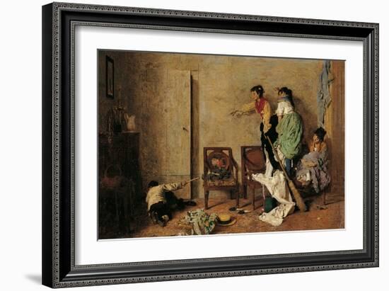 The Mouse-Giacomo Favretto-Framed Giclee Print