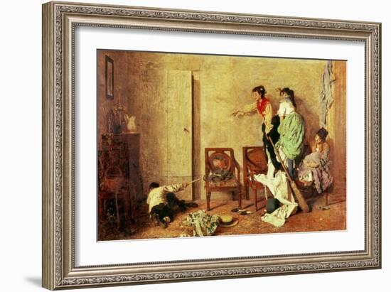 The Mouse-Giacomo Favretto-Framed Giclee Print