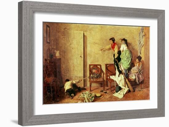 The Mouse-Giacomo Favretto-Framed Giclee Print