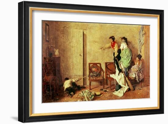 The Mouse-Giacomo Favretto-Framed Giclee Print