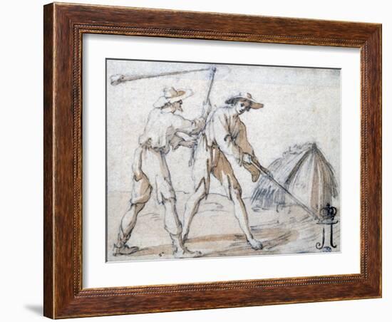 The Mouth's Labour, C1592-1635-Jacques Callot-Framed Giclee Print