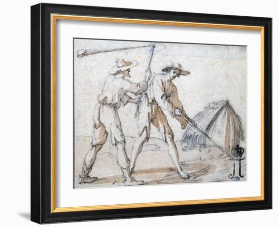 The Mouth's Labour, C1592-1635-Jacques Callot-Framed Giclee Print