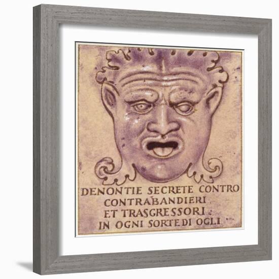 The Mouths of Truth-Pat Nicolle-Framed Giclee Print