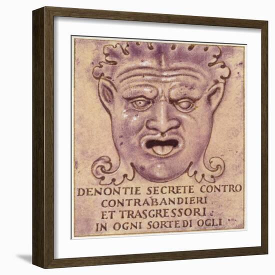 The Mouths of Truth-Pat Nicolle-Framed Giclee Print