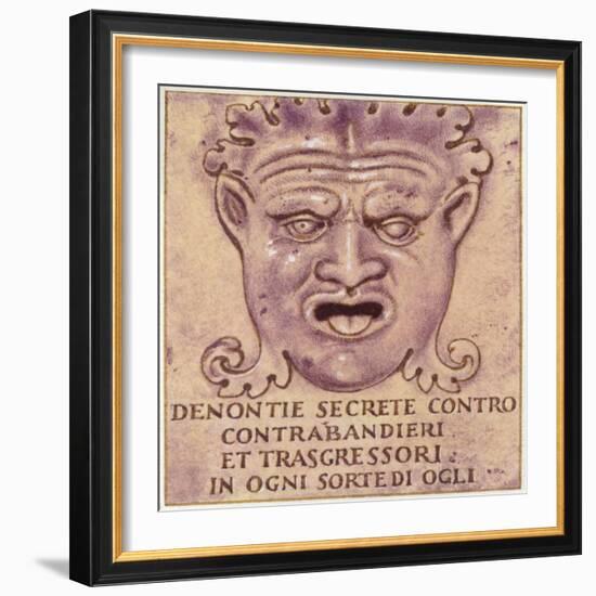 The Mouths of Truth-Pat Nicolle-Framed Giclee Print