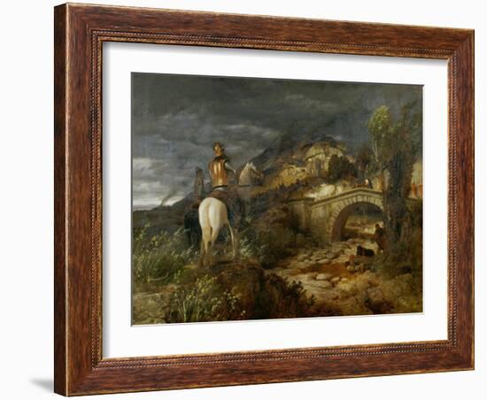 The Move of the Goths, 1881-Arnold Böcklin-Framed Giclee Print