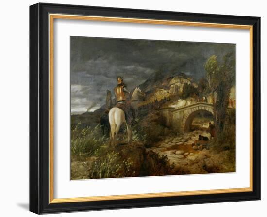 The Move of the Goths, 1881-Arnold Böcklin-Framed Giclee Print