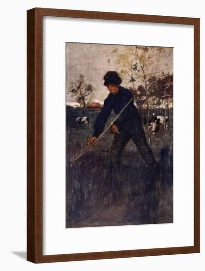 The Mower, 1904-Nico Jungman-Framed Giclee Print