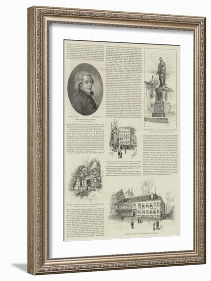 The Mozart Centenary-Herbert Railton-Framed Giclee Print