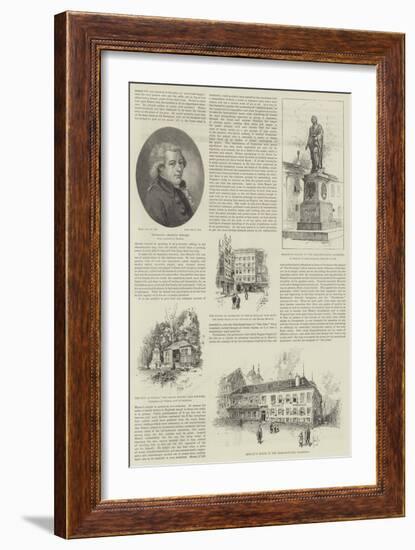 The Mozart Centenary-Herbert Railton-Framed Giclee Print