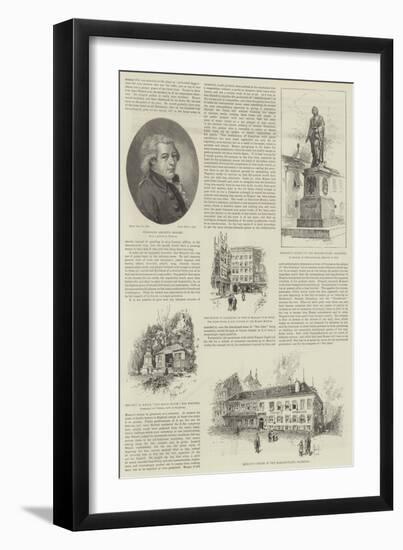 The Mozart Centenary-Herbert Railton-Framed Giclee Print