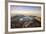 The Mt. Rinjani Crater and a Shadow Cast from the Peak at Sunrise-John Crux-Framed Photographic Print