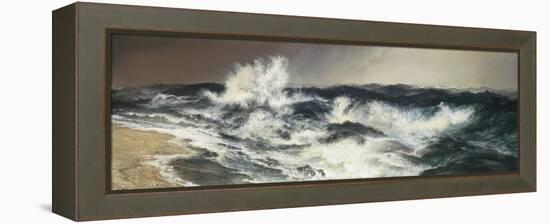 The Much Resounding Sea, 1884-Thomas Moran-Framed Stretched Canvas