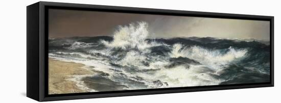 The Much Resounding Sea, 1884-Thomas Moran-Framed Stretched Canvas