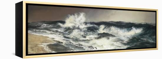 The Much Resounding Sea, 1884-Thomas Moran-Framed Stretched Canvas