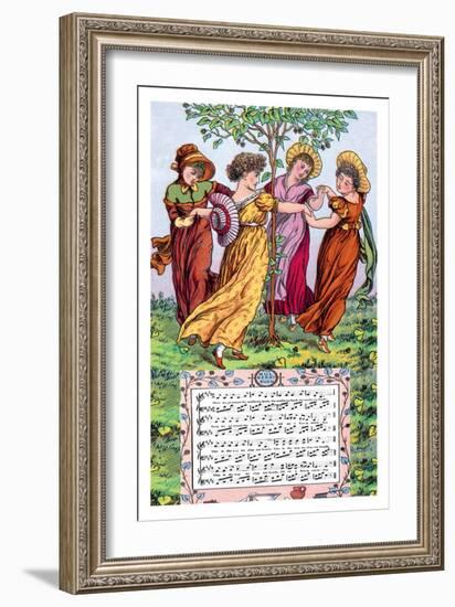 The Mulberry Bush, c.1885-Walter Crane-Framed Art Print