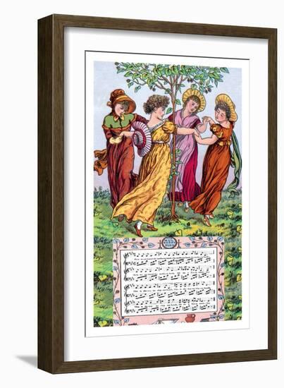 The Mulberry Bush, c.1885-Walter Crane-Framed Art Print