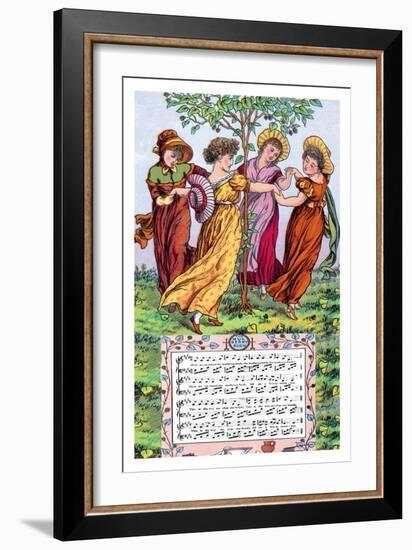 The Mulberry Bush, c.1885-Walter Crane-Framed Art Print