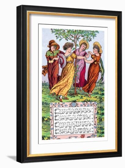 The Mulberry Bush, c.1885-Walter Crane-Framed Art Print