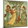 The mulberry bush-Walter Crane-Mounted Giclee Print