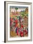 The Multiplication of Loaves and Fishes, 1491-Michael Wolgemut Or Wolgemuth-Framed Giclee Print