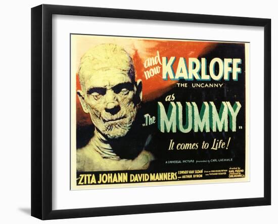 The Mummy, 1932-null-Framed Art Print