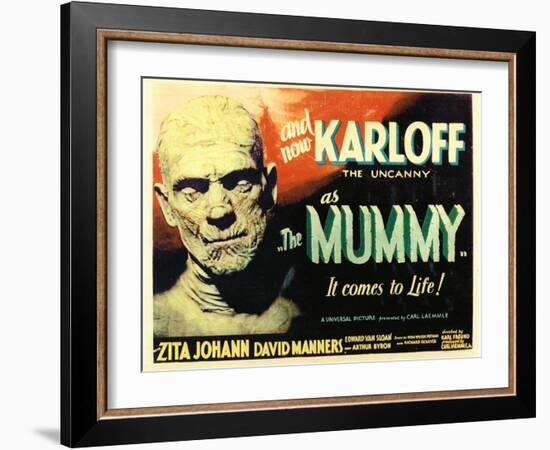 The Mummy, 1932-null-Framed Art Print