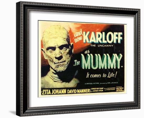 The Mummy, 1932-null-Framed Art Print