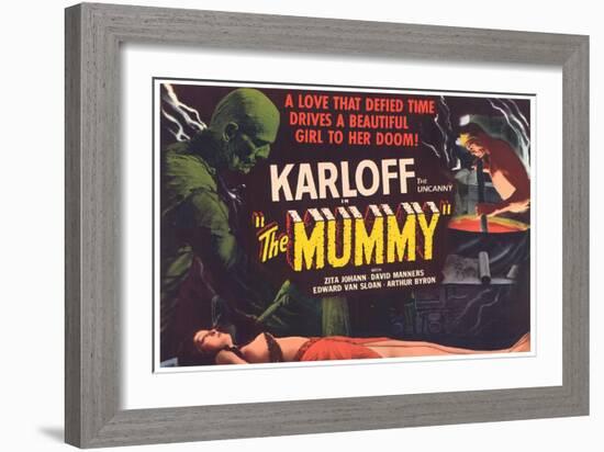 The Mummy, 1932-null-Framed Art Print