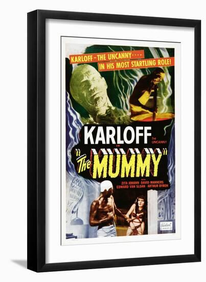 The Mummy, 1932-null-Framed Premium Giclee Print