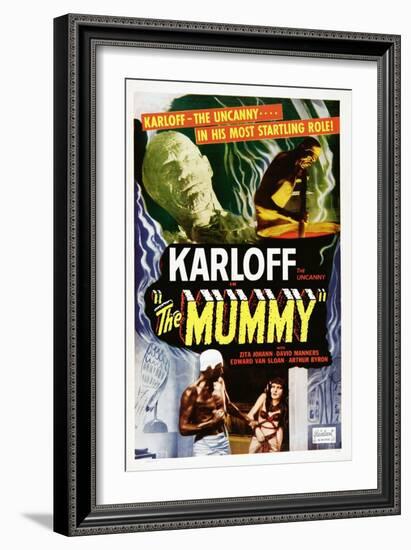 The Mummy, 1932-null-Framed Premium Giclee Print