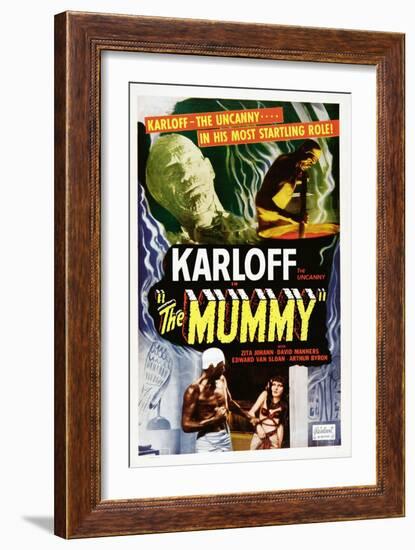 The Mummy, 1932-null-Framed Art Print