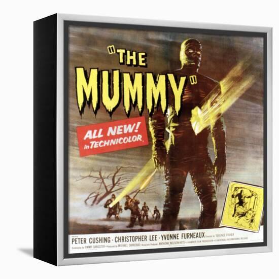 The Mummy, Christopher Lee, 1959-null-Framed Stretched Canvas