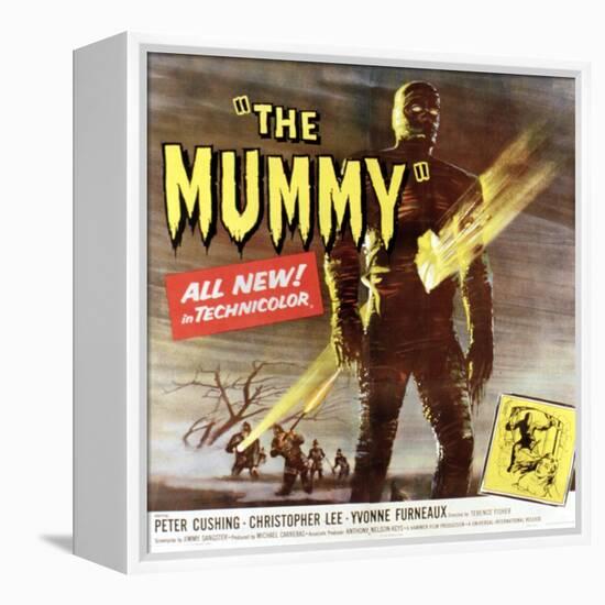 The Mummy, Christopher Lee, 1959-null-Framed Stretched Canvas