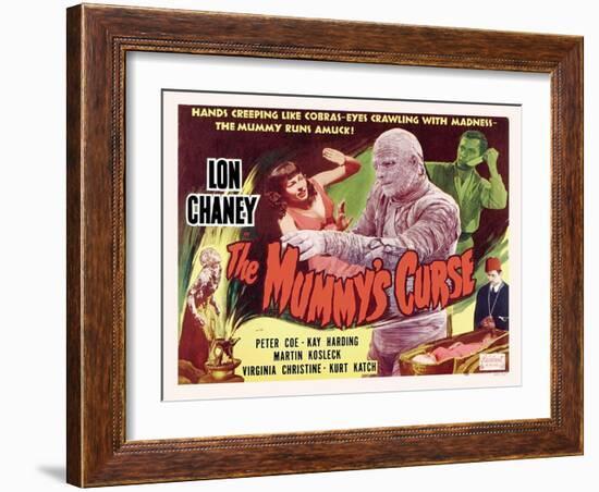 The Mummy's Curse, 1944-null-Framed Art Print