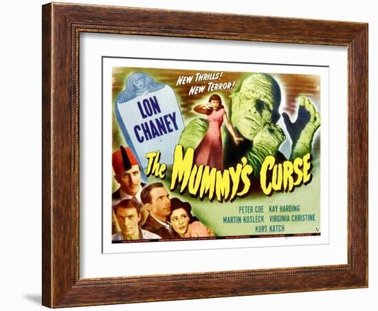 The Mummy's Curse, 1944-null-Framed Art Print