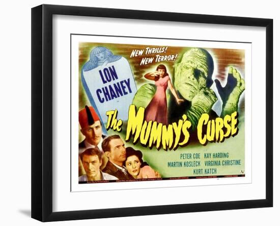 The Mummy's Curse, 1944-null-Framed Art Print