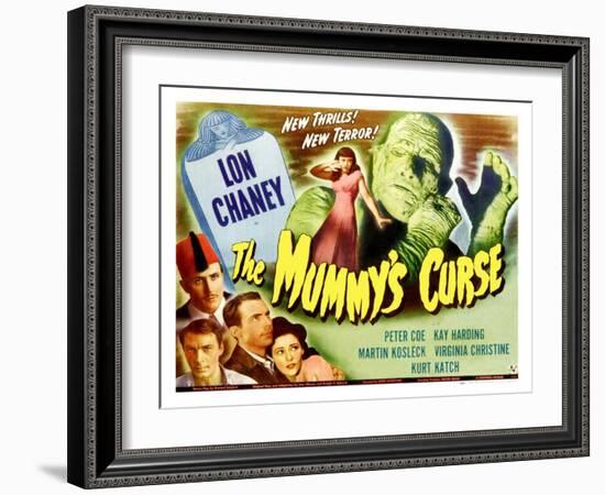 The Mummy's Curse, 1944-null-Framed Art Print