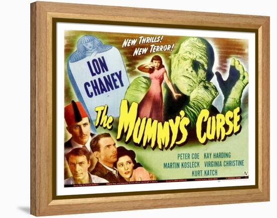 The Mummy's Curse, 1944-null-Framed Stretched Canvas