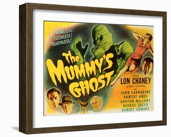 The Mummy's Ghost, 1944-null-Framed Art Print