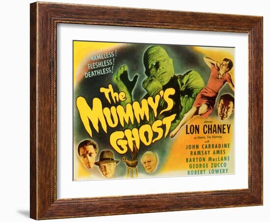 The Mummy's Ghost, 1944-null-Framed Art Print