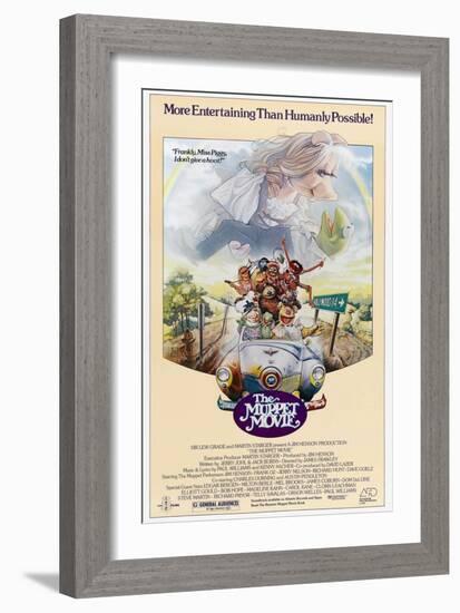 The Muppet Movie, 1979-null-Framed Giclee Print