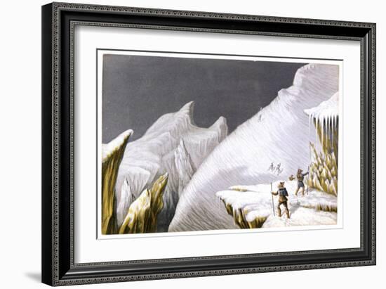 The Mur De La Cote, C1855-George Baxter-Framed Giclee Print