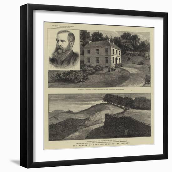 The Murder of Lord Mountmorres in Ireland-null-Framed Giclee Print