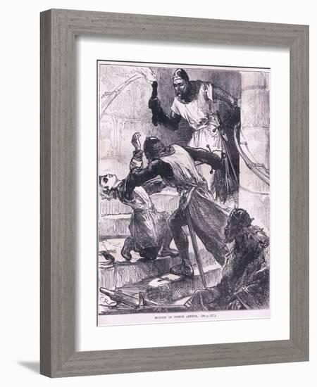 The Murder of Prince Arthur-Charles Ricketts-Framed Giclee Print