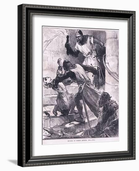 The Murder of Prince Arthur-Charles Ricketts-Framed Giclee Print